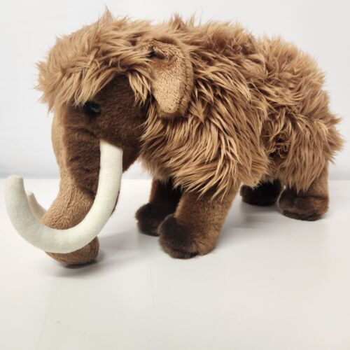 Douglas Plush Brown Furry Woolly Mammoth The Cuddle Toy Stuffed Prehistoric Kids