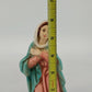 Nativity Kneeling Mary Figure 6" Hand Painted Resin Christmas Church Decor Korea