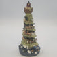 Noah's Ark Animal Spiral Tower Music Box Wildlife Figurine 10" Ceramic TLC China