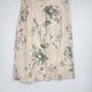 Vintage Contempo Casuals women's floral A-line skirt with rose print