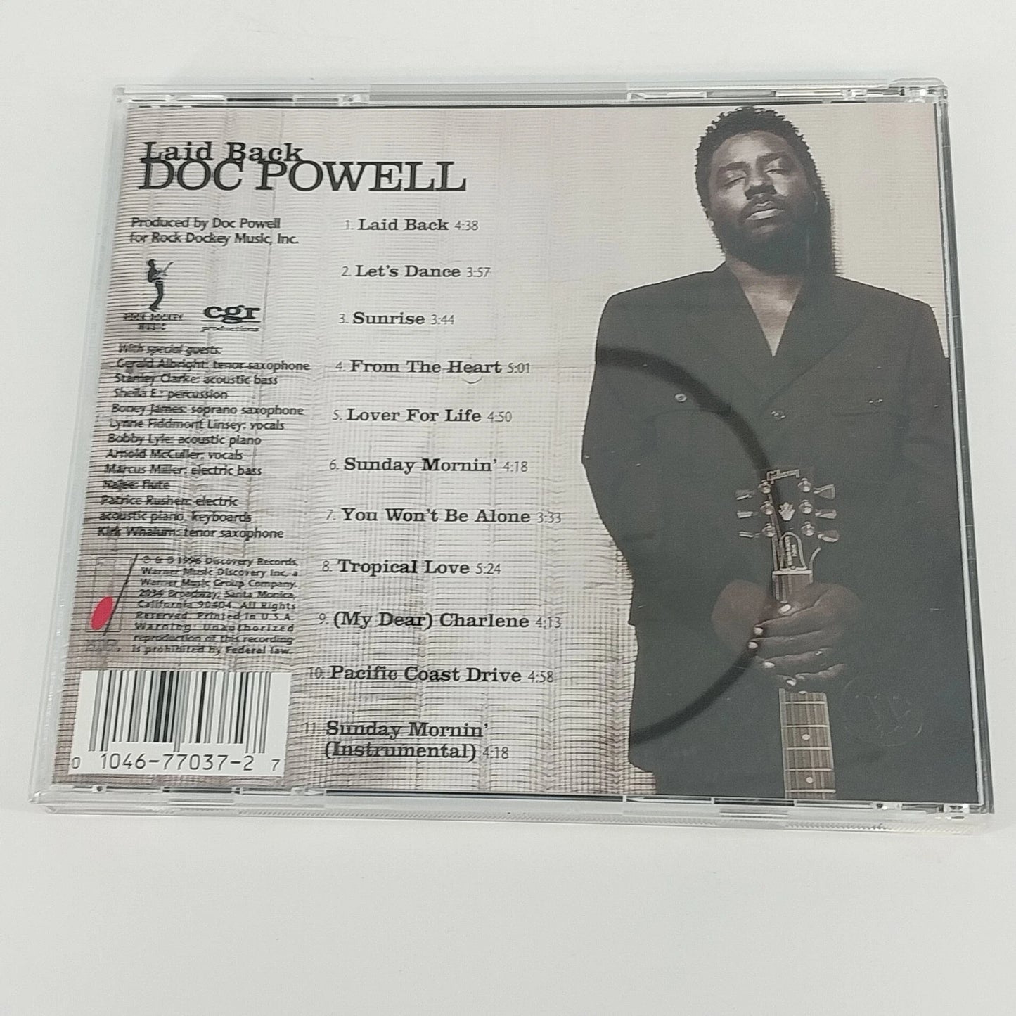 Doc Powell Laid Back & I Claim the Victory 2 CD Smooth Jazz Gospel Set Vintage
