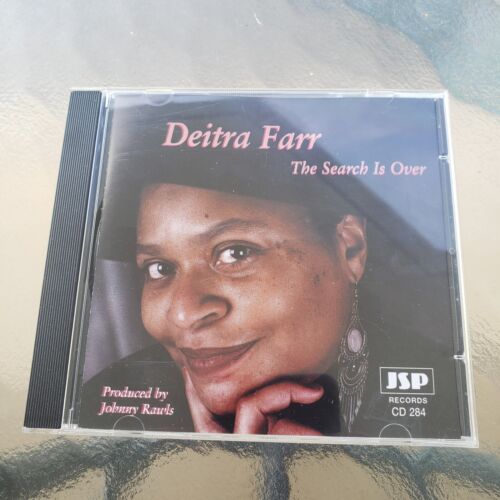 The Search Is Over by Deitra Farr CD 1997 Reissue UK Import Chicago Blues JSP