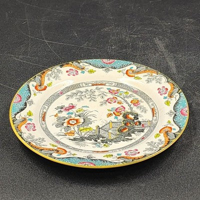 Ridgway Anglesey Bread & Butter Plate 6.75" Chinoiserie Imari Colors