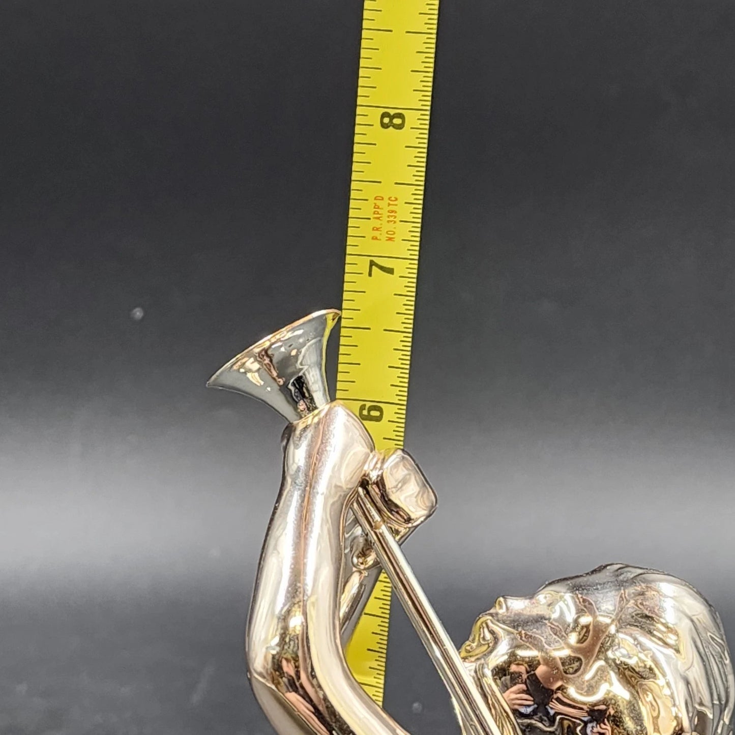 Department 56 Cherub Angel Figurine 6.5" Gold Tone Polyresin Christmas Decor