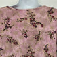 XCTI Mode Floral Top Pullover Size XL Cotton Spandex 3/4 Sleeve Stretch