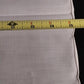 12 Dinner Napkins in Solid White Linen w Embroidered Floral & Scalloped Edge 15"