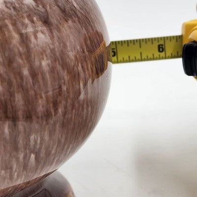 Austrian Taupe Drip Glaze Pottery Vase 226C Steatit Osterr Edelkeramic 10” Vtg