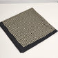 Totes Square Scarf Black Beige Geometric Print 27" Polyester Shawl Wrap China
