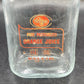 Kroger Orange Juice 64 Oz Empty Glass Bottle ACL Label Original Cap 2 Quart Vtg