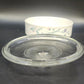 Pfaltzgraff April 2.5 Qt Casserole Dish w Glass Lid Floral Stoneware Vintage USA
