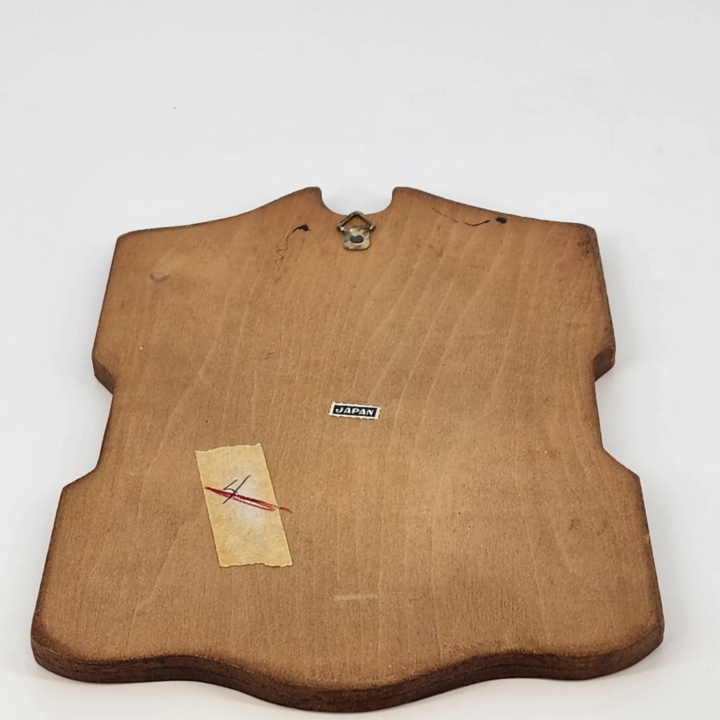 1960s Bird in Hand Tavern Wall Plaque Wood Bar Sign Made in Japan 6"x9"