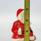 Vintage Santa Figurine Japan Pottery Hand Painted 5 Inch