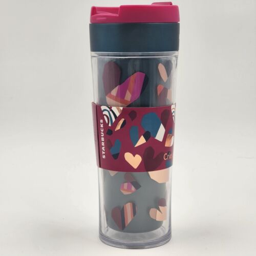 Starbucks Stainless Steel Create Your Tumbler Travel Mug Clear Outer 16 oz 2023