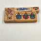 4 Wood Rubber Stamps Sleeping Kitty Country Angel Trio Flower Girl Bluebonnet