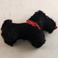 Plush Scottie Dog Scottish Terrier Hard Stuff Vintage Small 4" Toy 1970s Mini