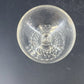 6 Anchor Hocking Bubble Foot Champagne Glasses 4" Mid Century Vintage Barware