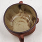 3 UCTCI Japan Elephant Face & Ear Bowls Brown Ceramic 4" x 2" Vintage Set