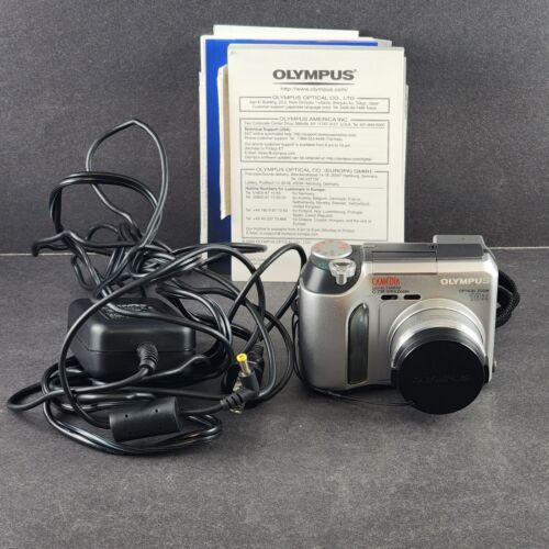 Olympus CAMEDIA C-730 Ultra Zoom Digital Camera 3.2MP AF Zoom Lens Papers Tested