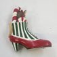 Enesco Charming Tails You're A Sweet Sole Mouse Christmas Shoe Candy Cane China