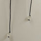 Sylca Signed Acrylic Cluster Bead Pendant Necklace Adjustable Cord Art To Wear