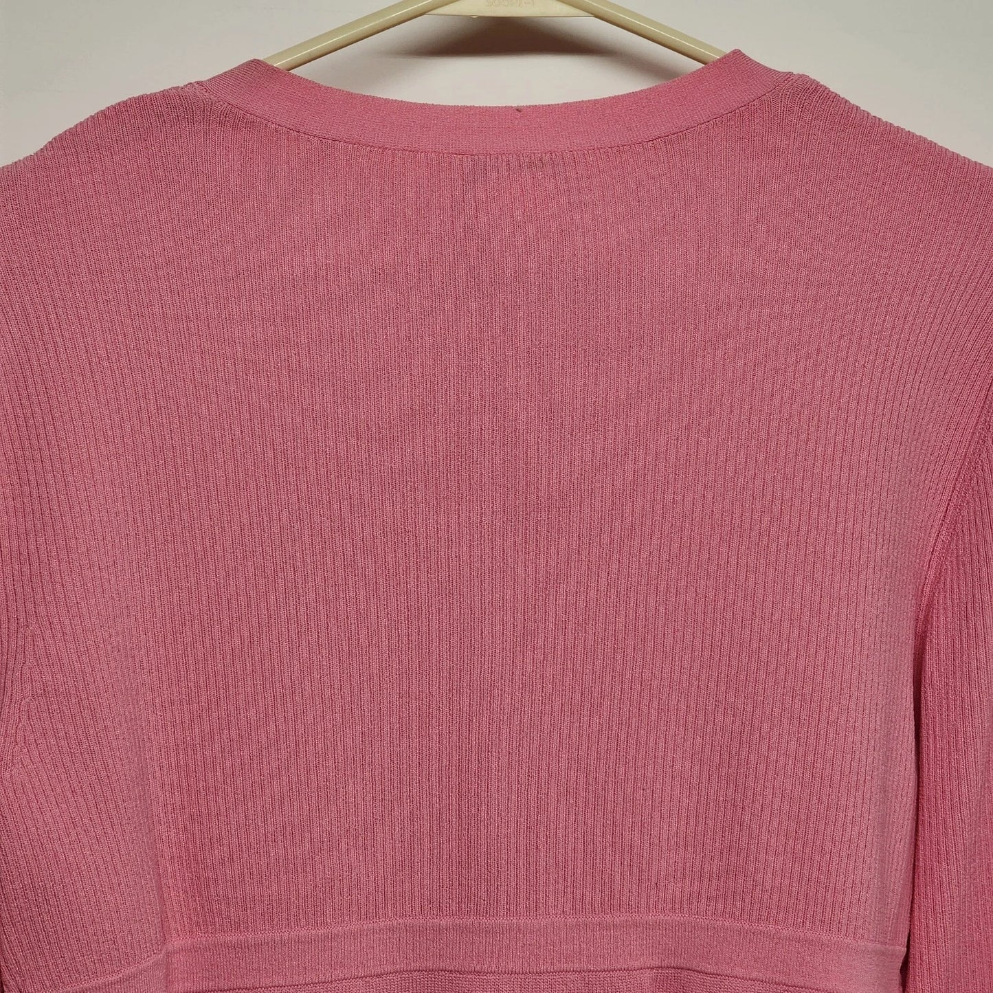 Talbots Pink Button Up Blouse Womens Small Long Sleeve