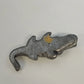 3Pcs Pewter Pelican Alligator Whimsical Creature Miniature Animal Figurines