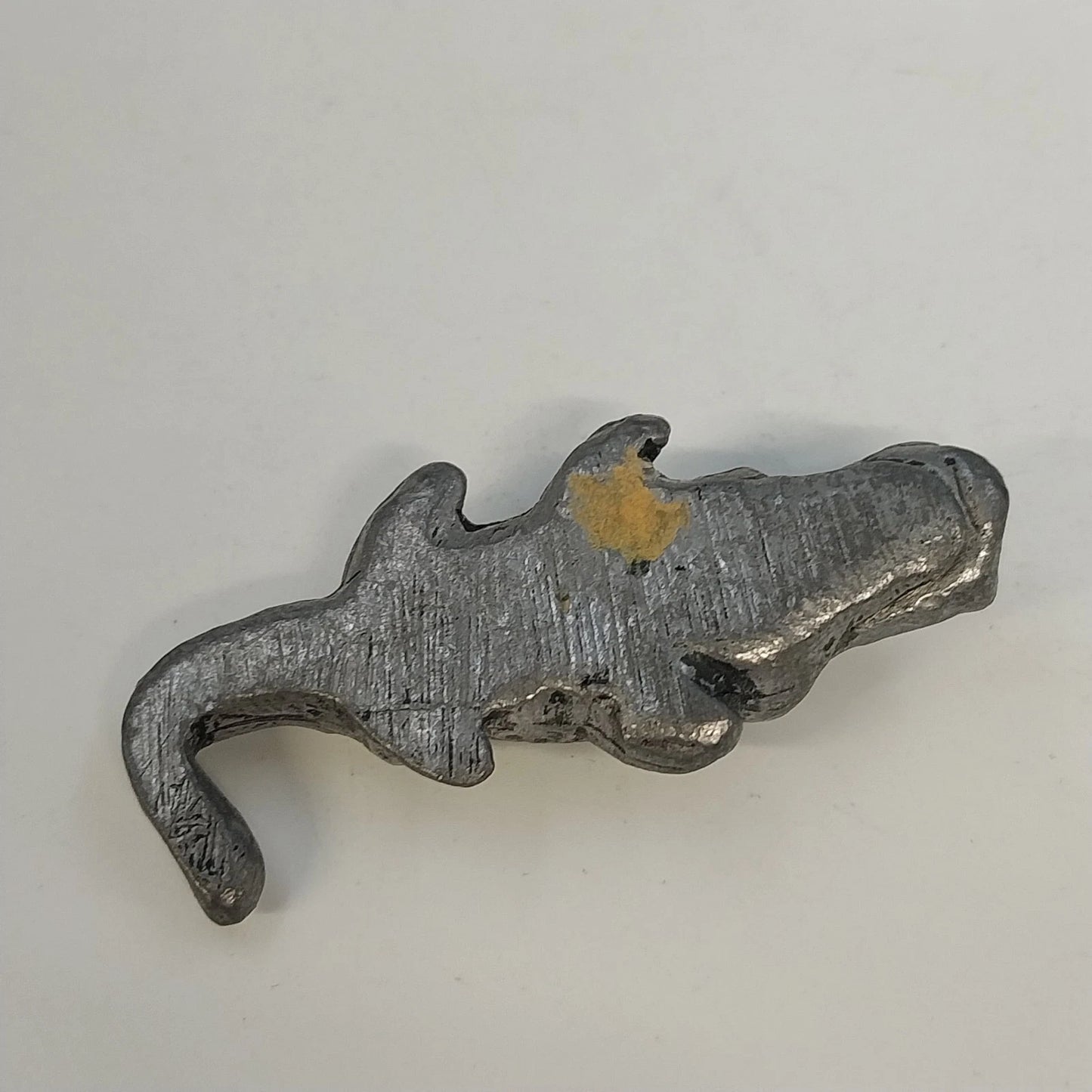 3Pcs Pewter Pelican Alligator Whimsical Creature Miniature Animal Figurines
