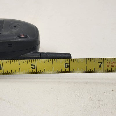 Nokia 6185 Black Mobile Phone with Case & Charger As Is Vintage Collectors Item
