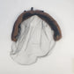 Mink Fur Pillbox Fascinator Net Veil Brown MCM Head Band Head Piece Vintage
