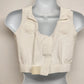 Surgical Recovery Post-Op Bra Sz L Cotton Lycra Back Closure Hook & Loop Straps