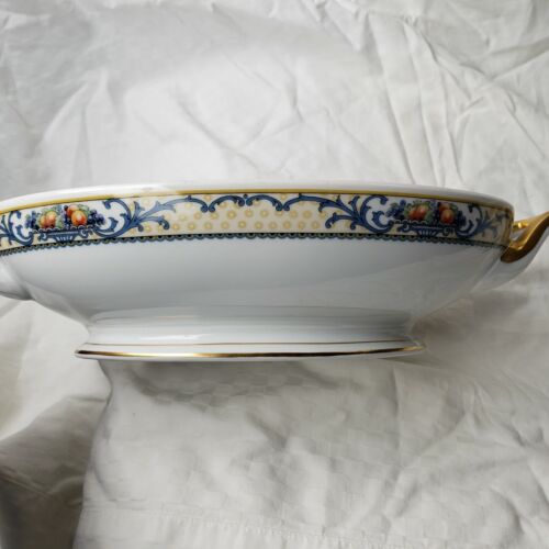 Bavaria Thomas Delmonte Covered Vegetable Oval Fine China Fruit Grapes Gold Gilt