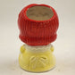 Rubens Original Raggedy Ann Ceramic Planter Vase 6" Original Japan 1976 Vintage