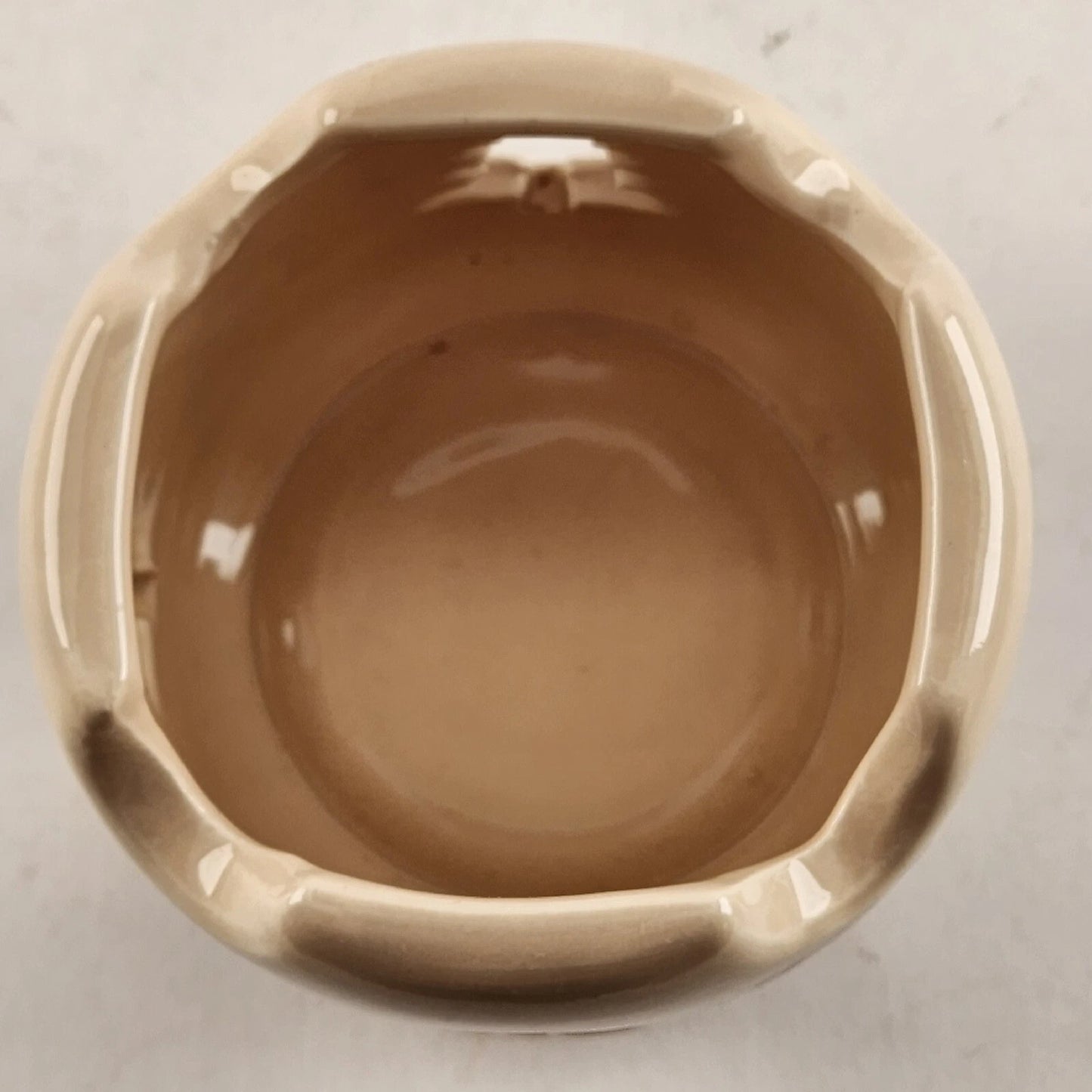 Christmas Tree Stoneware Potpourri Burner 6.5” Santa’s Shelf Teddy Bear Base NOS