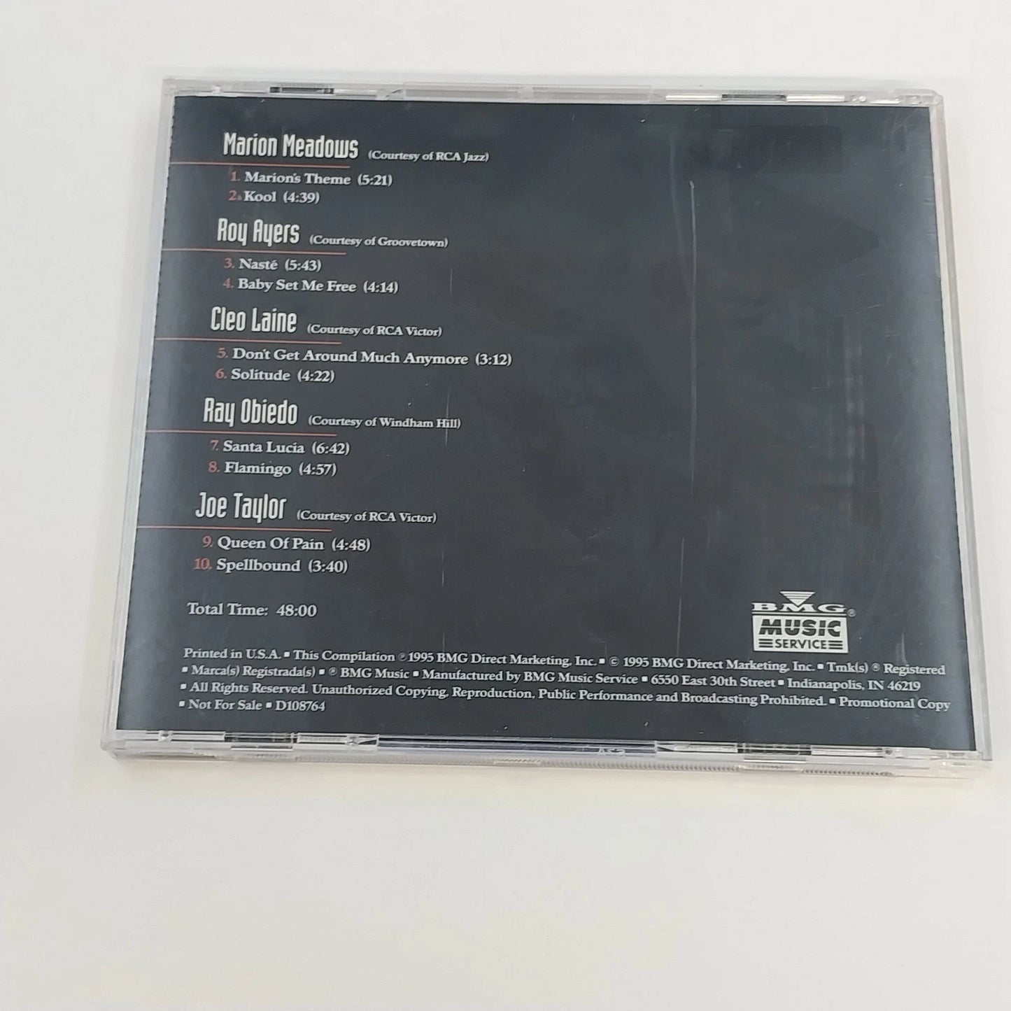 Discovery Sampler Jazz Classical Volume One 2 CD Lot Roy Ayers Mario Lanza 1995