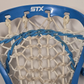 Lacrosse Girl's Exult Electric Blue Attacker Stick Woven String Head 42½" Long