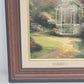 Thomas Kinkade Lilac Gazebo Limited Edit Canvas 12x16 Hand Highlighted 259/2950
