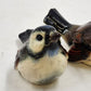 Set of 2 Goebel Sparrow Bird Figurine West Germany CV72 & CV73 Porcelain 2.5"x4"