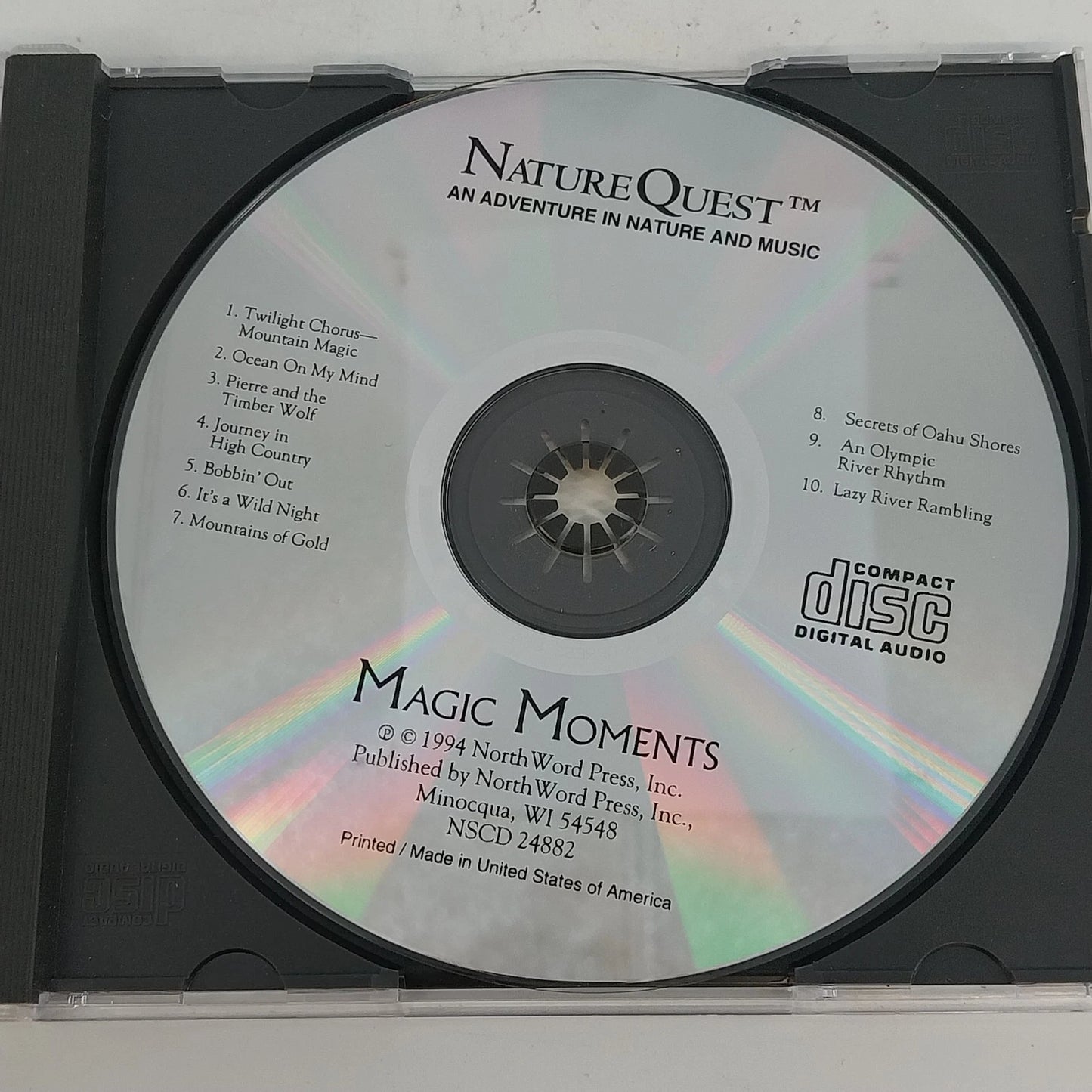 NatureQuest Sea of Dreams Island Adventure & Magic Moments 3 CD Relaxation 1990s