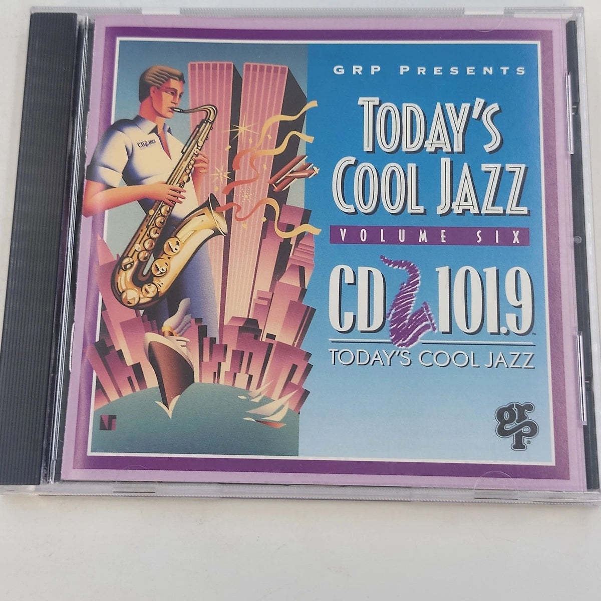 GRP Today's Cool Jazz CD 101.9 Volume 6 GRD-8863 Smooth Jazz Fusion 1994 Vtg