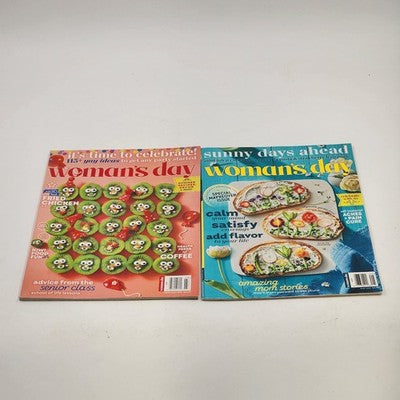 2 Woman's Day Magazine May & June/July 2021 Sunny Days Ahead & Time to Celebrate