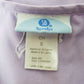 SB Scrubs Womens Lavender Scrub Top Small V Neck 3 Pocket Uniform