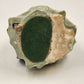 Chalkware Lady in Tex-Mex 19th Century Attire Black Top Green Skirt VTG