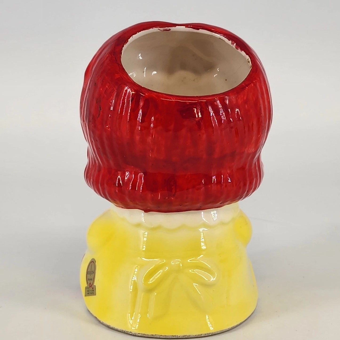 Vintage Rubens Originals Raggedy Ann Ceramic Head Vase Japan