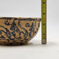RRP Yellow Ware Dough Bowl Serving Farmhouse Blue Sponge Stoneware 5.5"