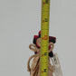 Holiday Home Shaved Cork Loop Tabletop Christmas Tree Star Bow 16.5" Plaid Top