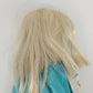 Effanbee Alice in Wonderland Storybook Doll 11" Blonde 1976 Vtg Teal White Dress