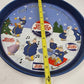 Metal Soda Pop Retro Serving Tray Pepsi-Cola Holiday Season's Greetings 11.75"