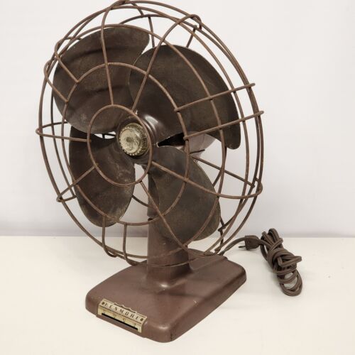 Kenmore 3 Speed Oscillating Brown Fan 13" Cage Vintage Model 336.80901 For Parts