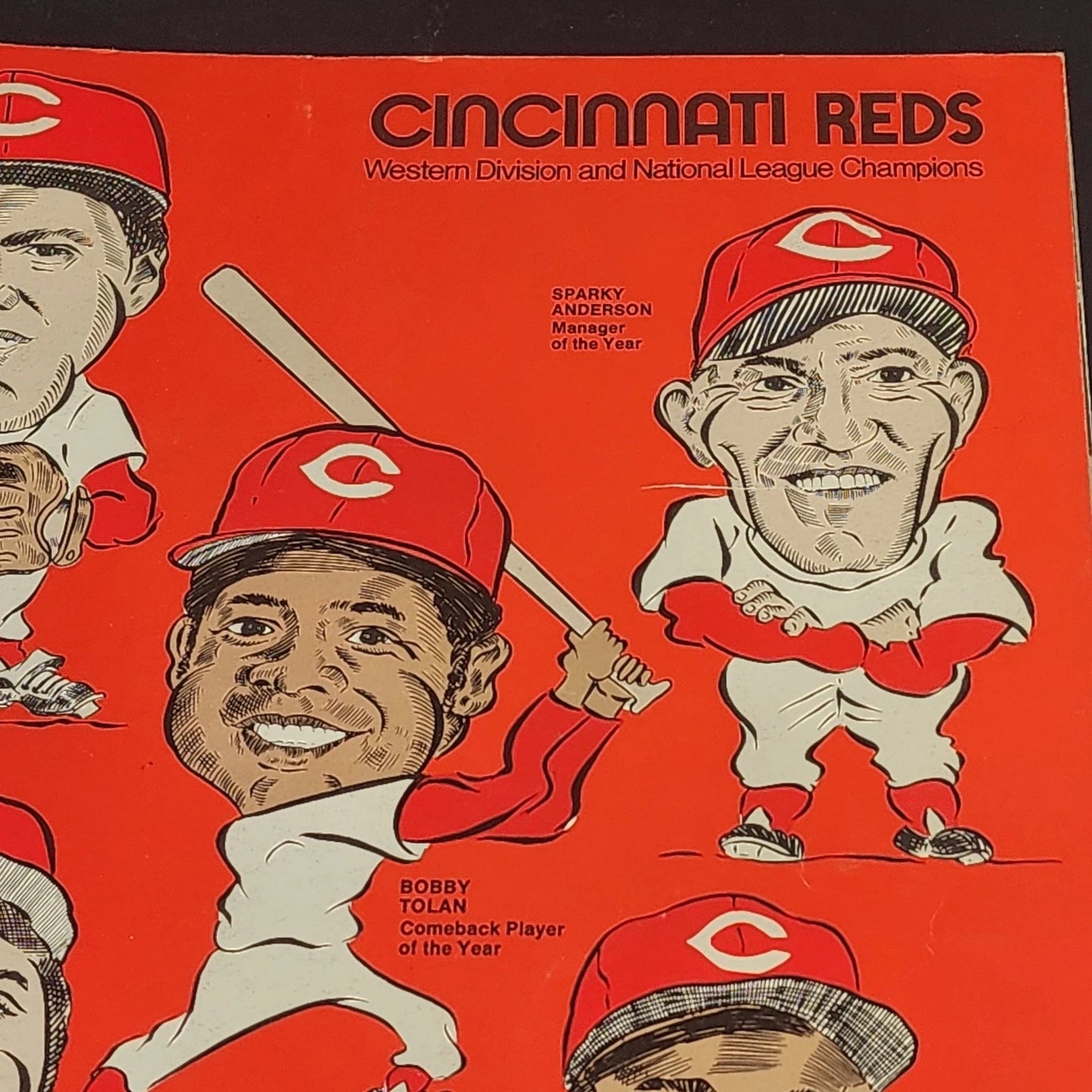 Cincinnati Reds 1973 Yearbook Johnny Bench MLB Baseball Magazine Vintage