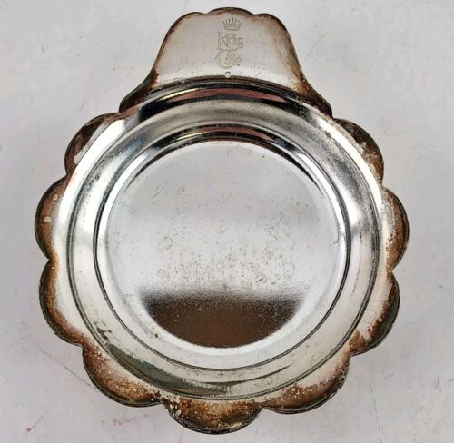 Silverplate Drip Pan for Sterno or Candle Warmers Restaurant Quality 4.5" Across